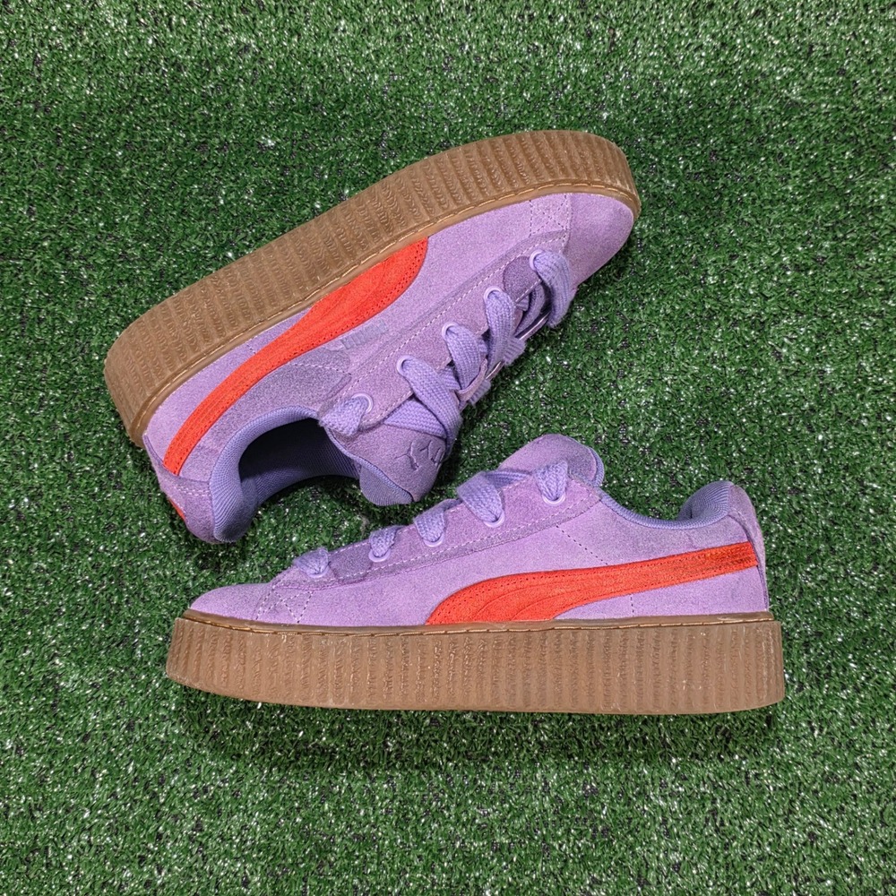 Fenty x Puma Creeper Phatty  Lavender Alert-Burnt Red - Womens Size 6